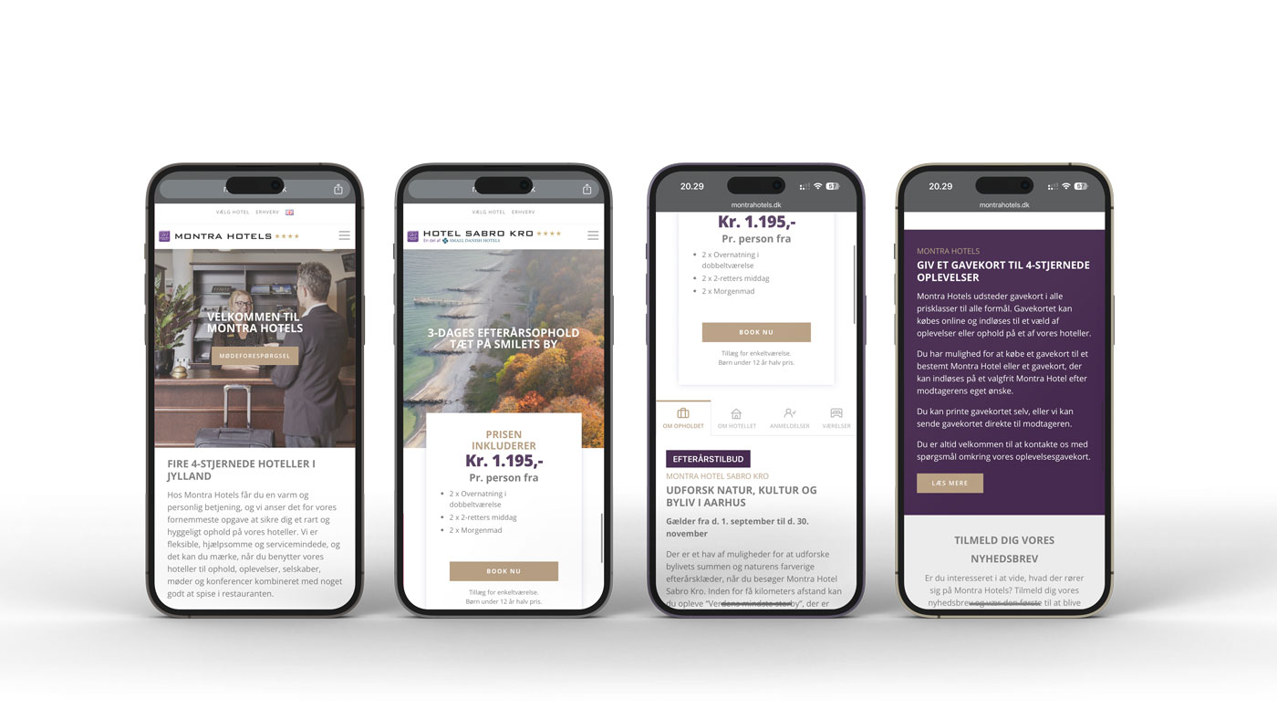 Webudvikling & design